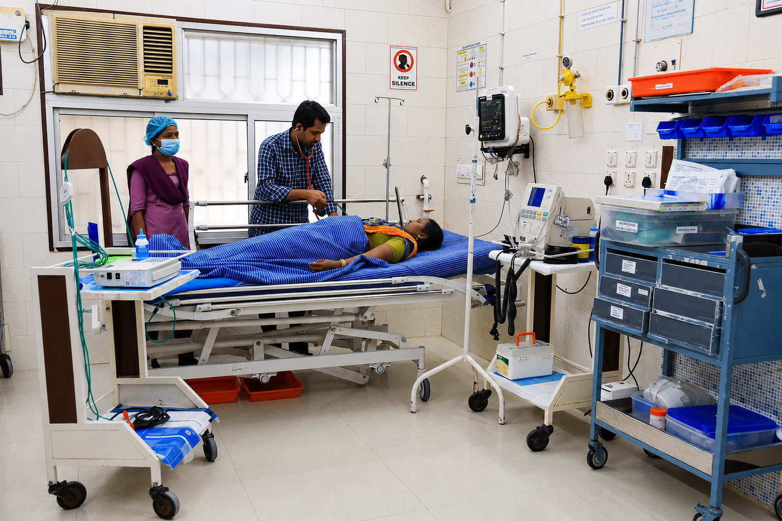 Emergency Casualty Ward - Bed 2