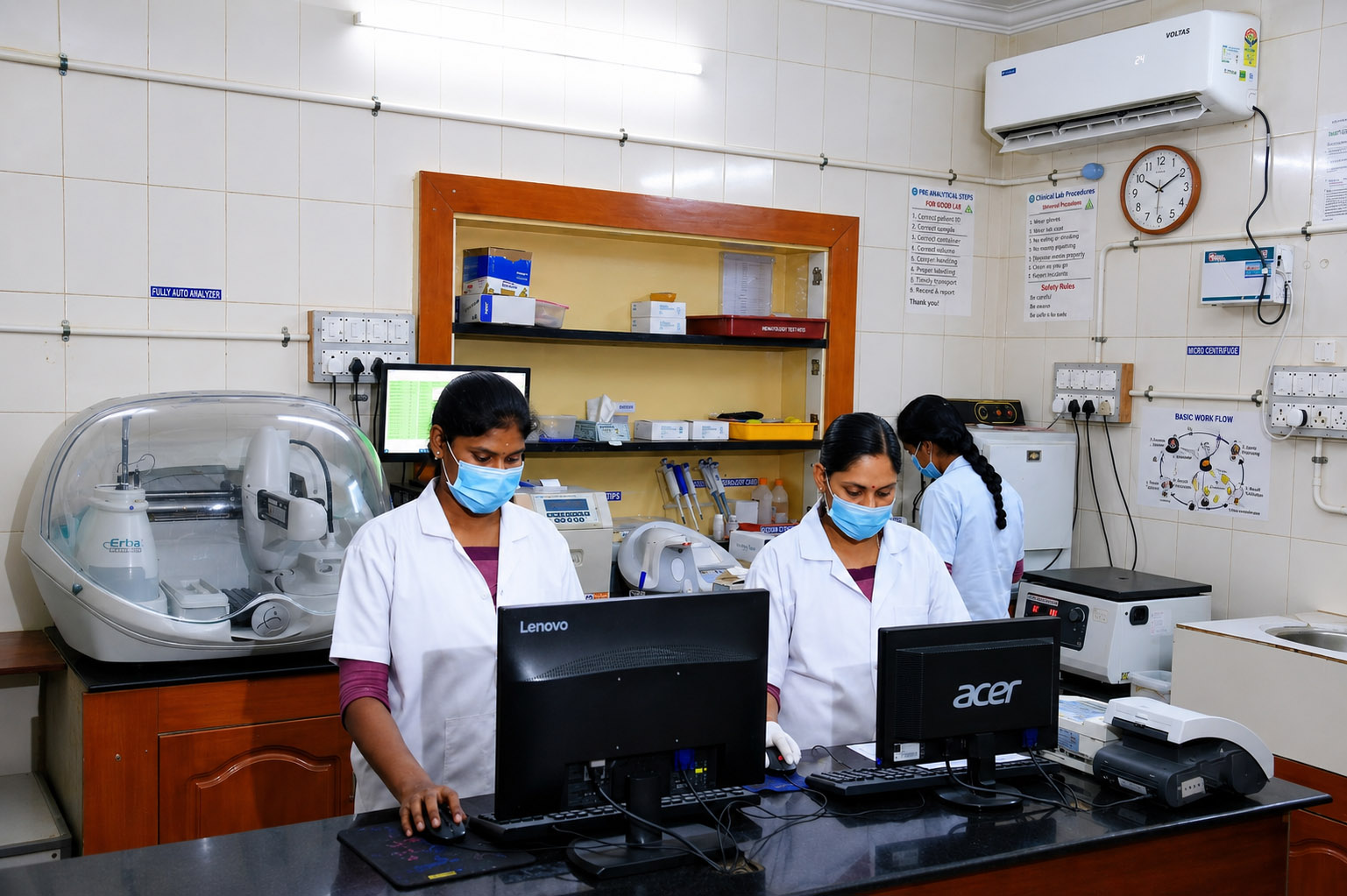 Clinical Pathology Test Laboratory