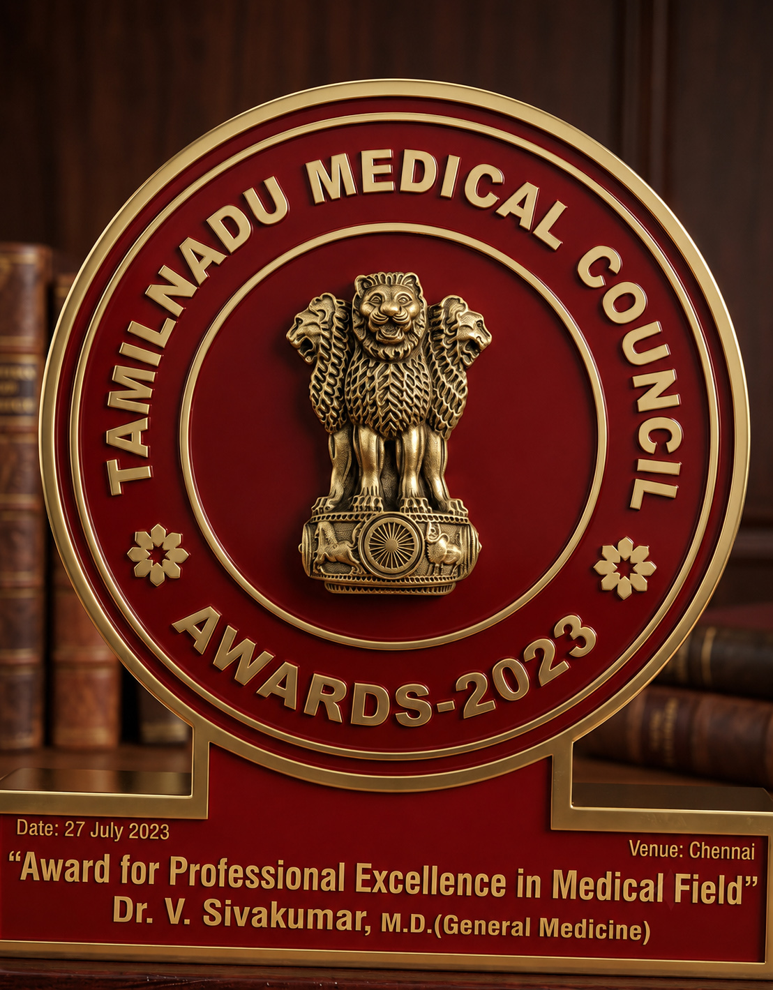 Tamil Nadu Medical Council Recognition Certificate