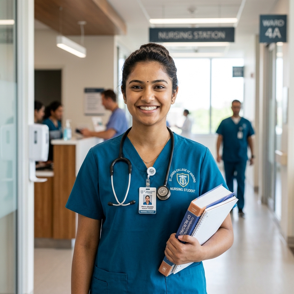 Indian Nursing Student